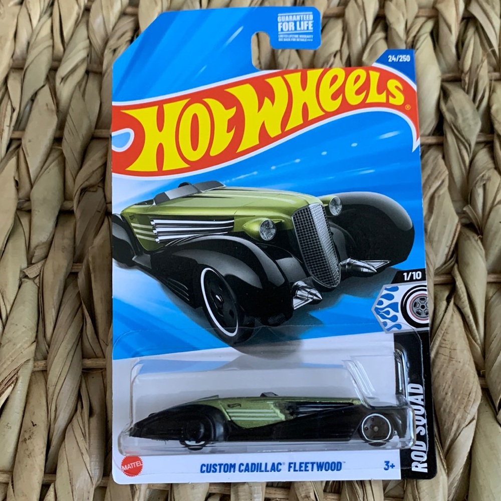 Custom Cadillac Fleetwood Car Hot Wheels Toy Caddy Hot Wheels 2025 Hotwheels New
